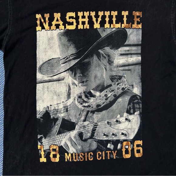 Nashville Tennessee Country Western TShirt Oversized Small United States Music - Picture 2 of 6